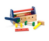 Melissa & Doug - Casetta attezzi lavoro in legno